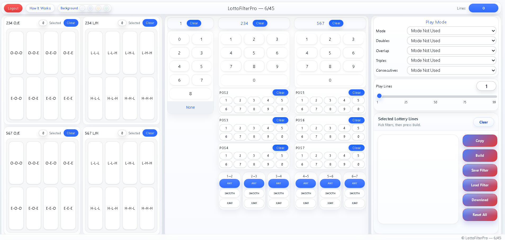 Reduced to structured playable lines Reduced to structured playable lines